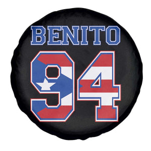 Puerto Rico Jersey Benito Number 94 Graphic Spare Tire Cover TS11 Print Your Wear