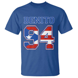 Puerto Rico Jersey Benito Number 94 Graphic T Shirt TS11 Royal Blue Print Your Wear