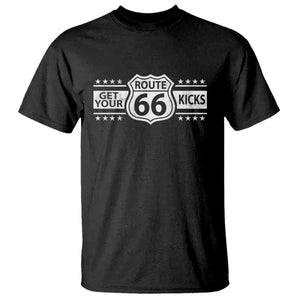 Route Highway 66 T Shirt Get Your Kicks American Road Trip TS11 Black Print Your Wear