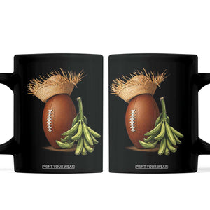 Funny Puerto Rico Football Boricua Pava Hat Coffee Mug TS11 Black Print Your Wear