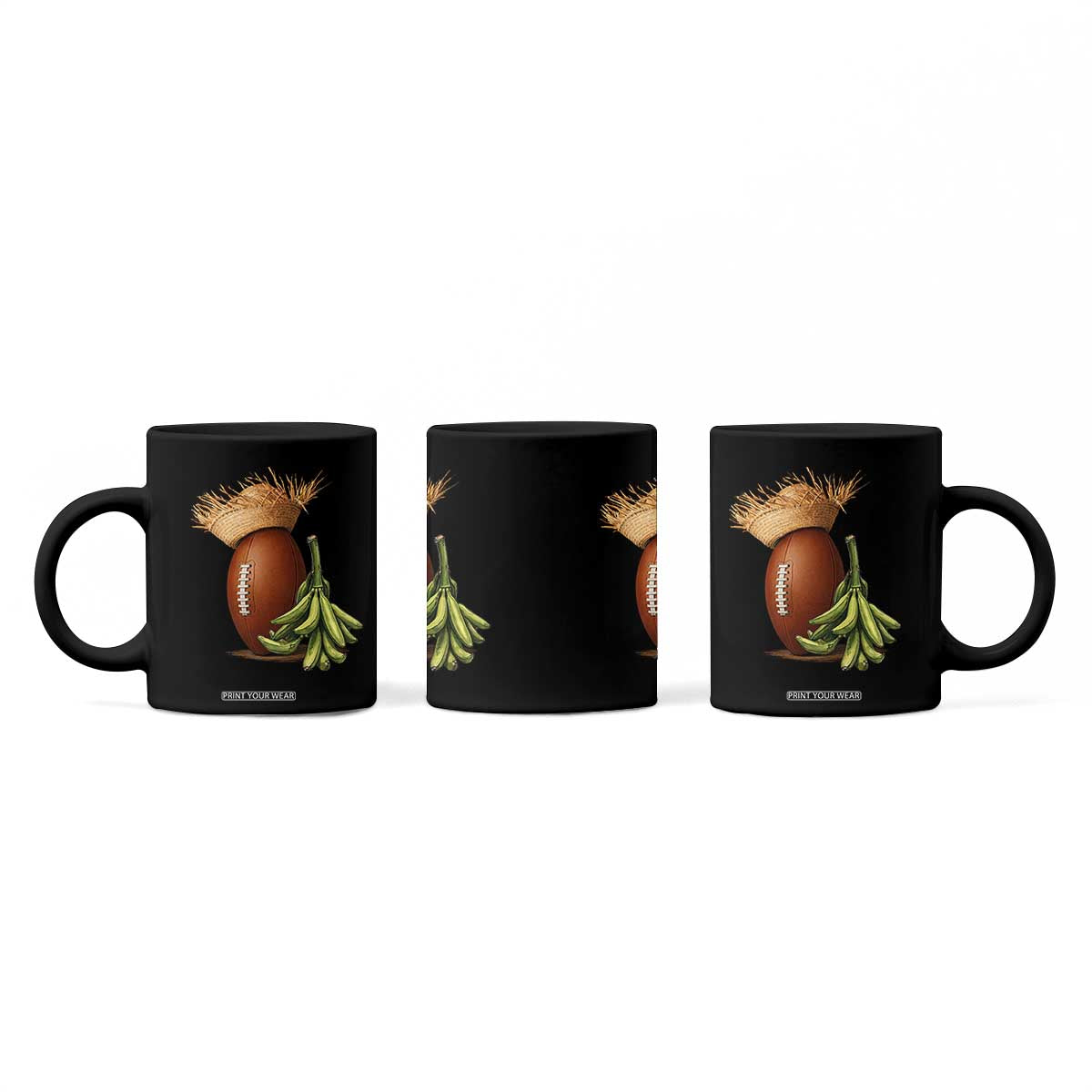 Funny Puerto Rico Football Boricua Pava Hat Coffee Mug TS11 Print Your Wear