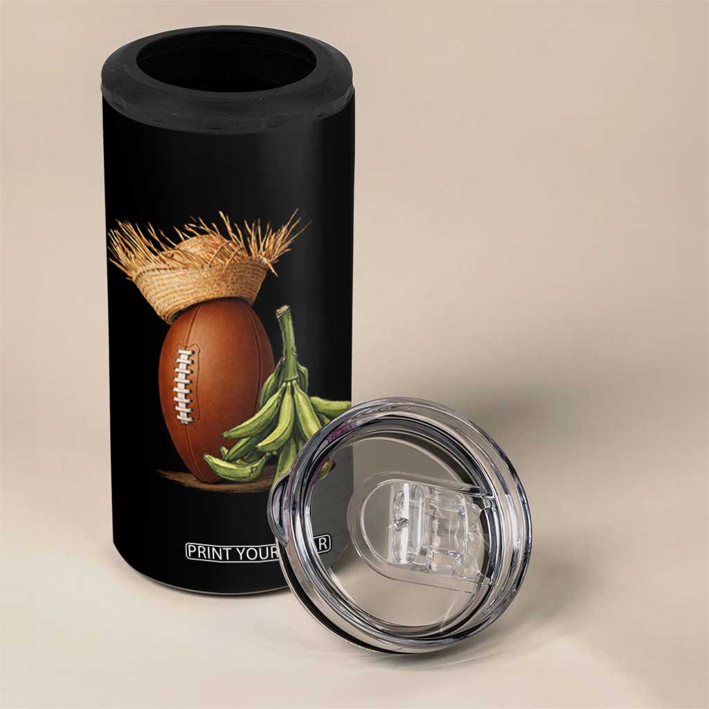 Funny Puerto Rico Football Boricua Pava Hat 4 in 1 Can Cooler Tumbler TS11 Print Your Wear