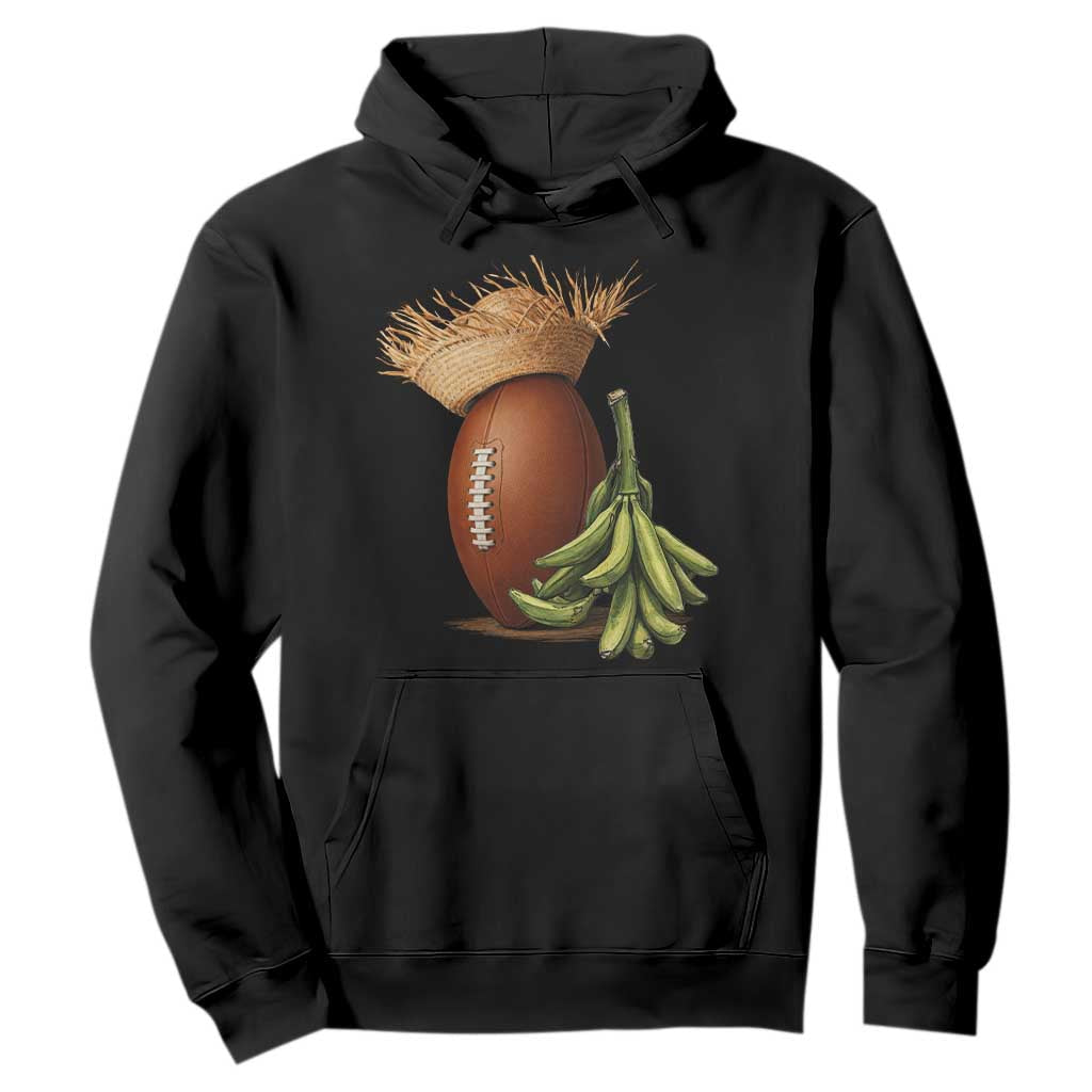 Funny Puerto Rico Football Boricua Pava Hat Hoodie TS11 Black Print Your Wear