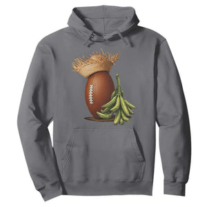 Funny Puerto Rico Football Boricua Pava Hat Hoodie TS11 Charcoal Print Your Wear
