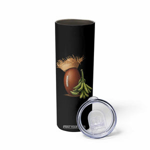 Funny Puerto Rico Football Boricua Pava Hat Skinny Tumbler TS11 Print Your Wear