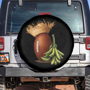 Funny Puerto Rico Football Boricua Pava Hat Spare Tire Cover TS11 No hole Black Print Your Wear