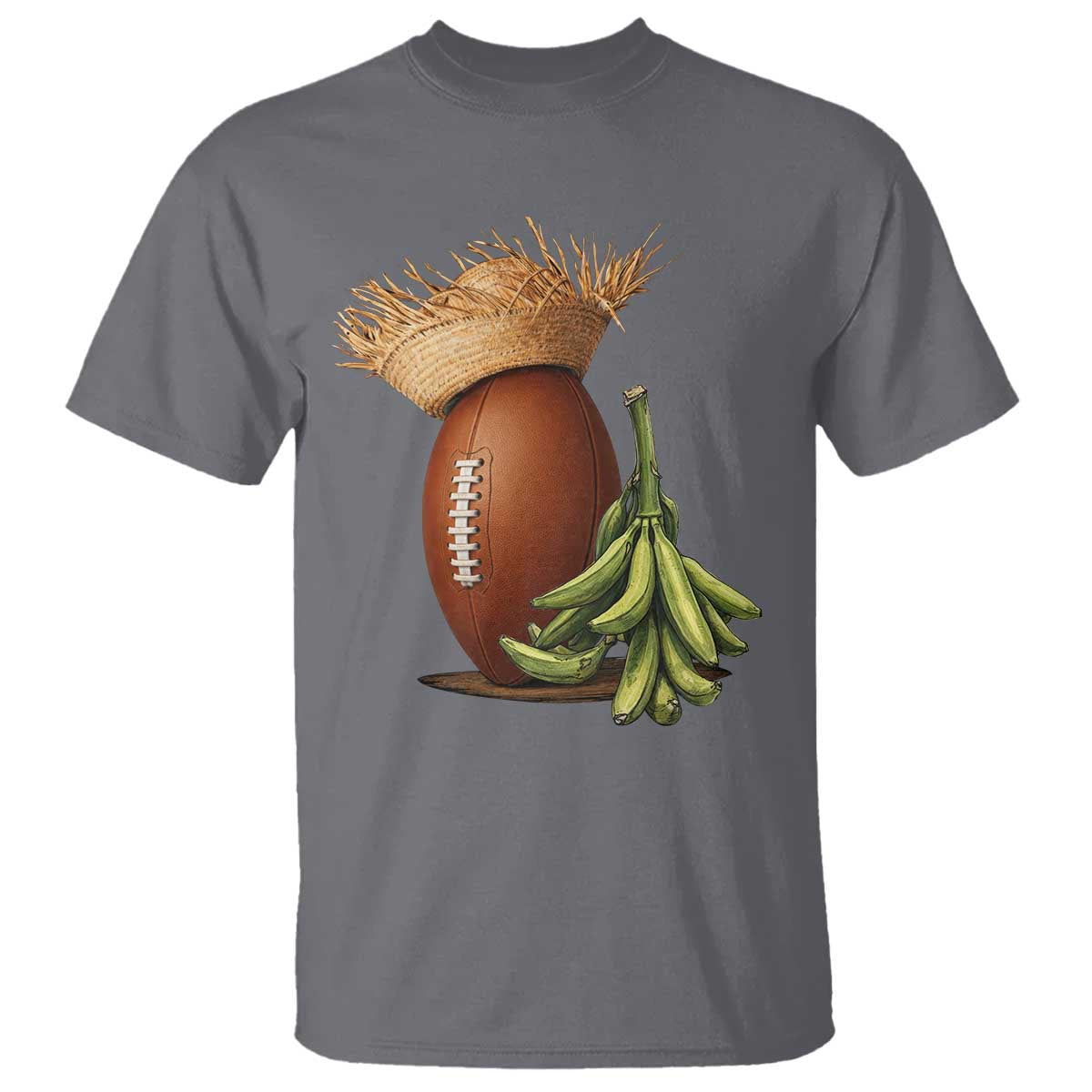 Funny Puerto Rico Football Boricua Pava Hat T Shirt TS11 Charcoal Print Your Wear