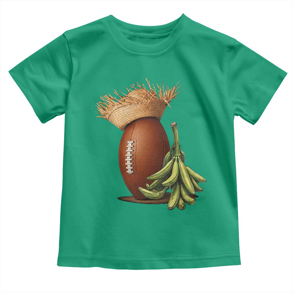 Funny Puerto Rico Football Boricua Pava Hat Toddler T Shirt TS11 Irish Green Print Your Wear