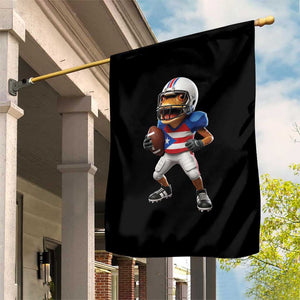 Funny Coqui Frog Puerto Rico Playing Football Garden Flag Boricua Game Day TS11 Print Your Wear