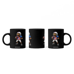 Funny Coqui Frog Puerto Rico Playing Football Coffee Mug Boricua Game Day TS11 Print Your Wear