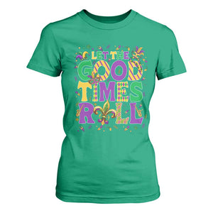 Mardi Gras Let The Good Times Roll T Shirt For Women Funny Carnival TS11 Irish Green Print Your Wear