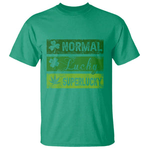 Funny St Patrick's Day Cannabis Weed T Shirt Normal Shamrock Lucky Clover Super Lucky Weed TS11 Irish Green Print Your Wear