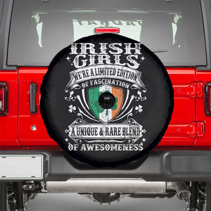 Funny Irish Girls Spare Tire Cover We're A Limited Edition Of Fascination Irish Pride Shamrock TS11 Black Print Your Wear