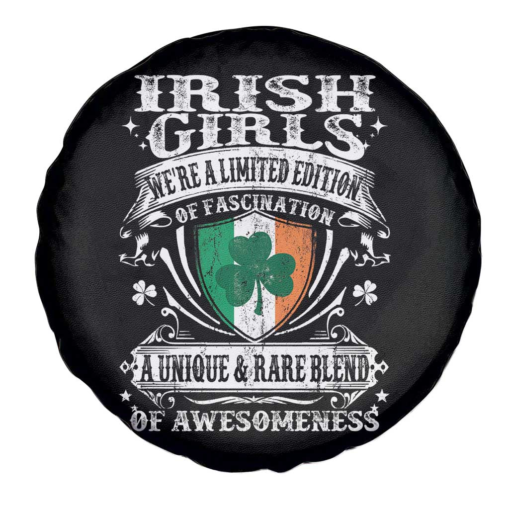 Funny Irish Girls Spare Tire Cover We're A Limited Edition Of Fascination Irish Pride Shamrock TS11 Print Your Wear