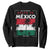 Golfo De Mexico EST 1550 Sweatshirt Vintage Mexican Flag Palm Tree TS11 Black Print Your Wear