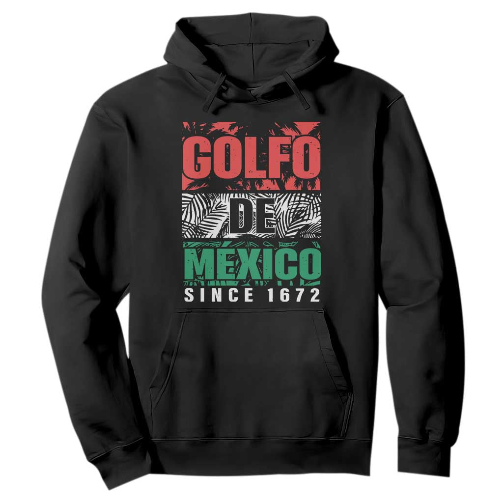 Gulf Of Mexico El Golfo De México Hoodie Beach Palm Tree TS11 Black Print Your Wear