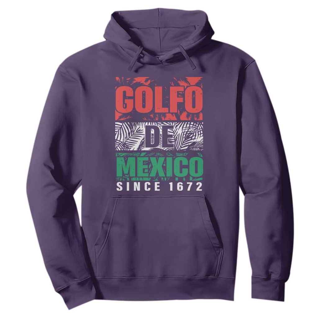 Gulf Of Mexico El Golfo De México Hoodie Beach Palm Tree TS11 Purple Print Your Wear