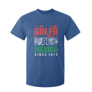 Gulf Of Mexico El Golfo De México T Shirt For Kid Beach Palm Tree TS11 Royal Blue Print Your Wear