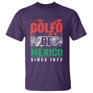 Gulf Of Mexico El Golfo De México T Shirt Beach Palm Tree TS11 Purple Print Your Wear