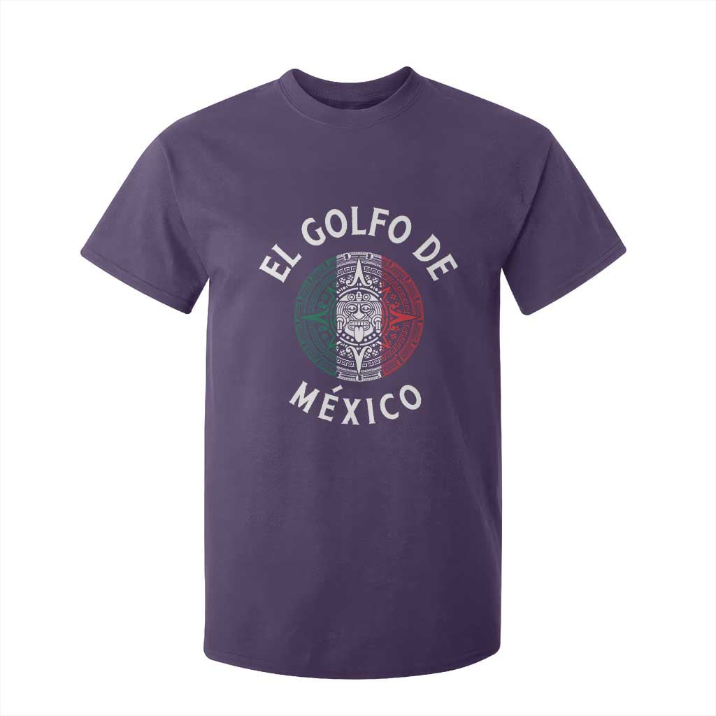 Gulf Of Mexico El Golfo De México Aztec Sun T Shirt For Kid TS11 Purple Print Your Wear