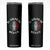 Gulf Of Mexico El Golfo De México Aztec Sun Skinny Tumbler TS11 Black Print Your Wear