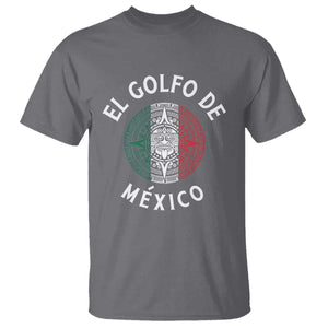 Gulf Of Mexico El Golfo De México Aztec Sun T Shirt TS11 Charcoal Print Your Wear