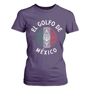 Gulf Of Mexico El Golfo De México Aztec Sun T Shirt For Women TS11 Purple Print Your Wear
