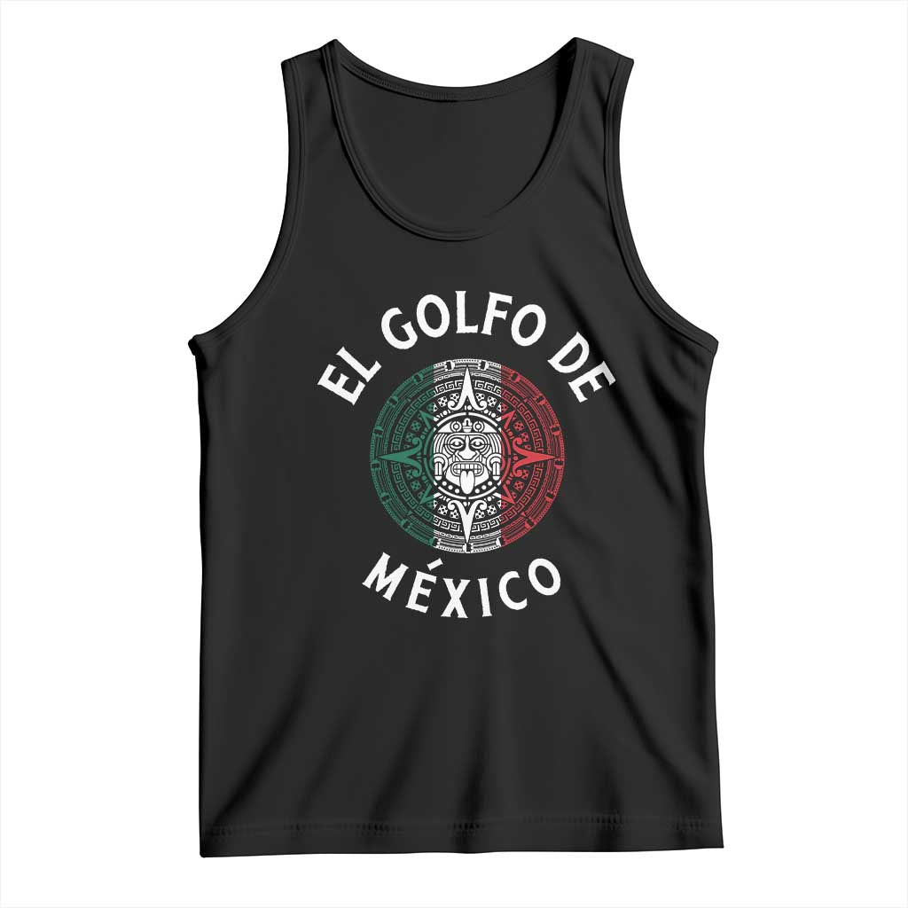 Gulf Of Mexico El Golfo De México Aztec Sun Tank Top TS11 Black Print Your Wear