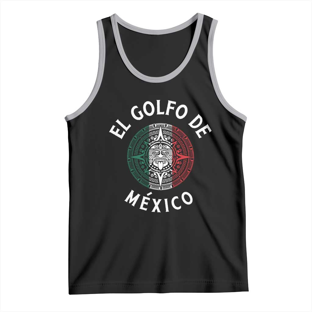 Gulf Of Mexico El Golfo De México Aztec Sun Tank Top TS11 Black Athletic Heather Print Your Wear