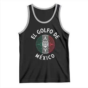 Gulf Of Mexico El Golfo De México Aztec Sun Tank Top TS11 Black Athletic Heather Print Your Wear