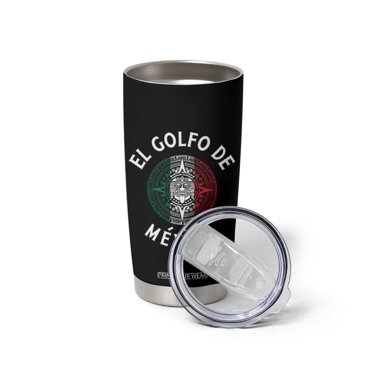 Gulf Of Mexico El Golfo De México Aztec Sun Tumbler Cup TS11 Print Your Wear