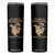 No One Is Illegal On Stolen Land Skinny Tumbler North America Vintage Map TS11 Black Print Your Wear