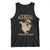 No One Is Illegal On Stolen Land Tank Top North America Vintage Map TS11 Black Print Your Wear