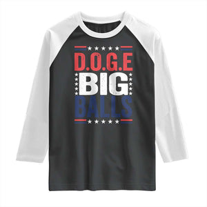 Gunny DOGE Big Balls Raglan Shirt Harry Bolz Meme TS11 Black White Print Your Wear