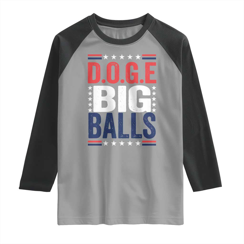 Gunny DOGE Big Balls Raglan Shirt Harry Bolz Meme TS11 Sport Gray Black Print Your Wear