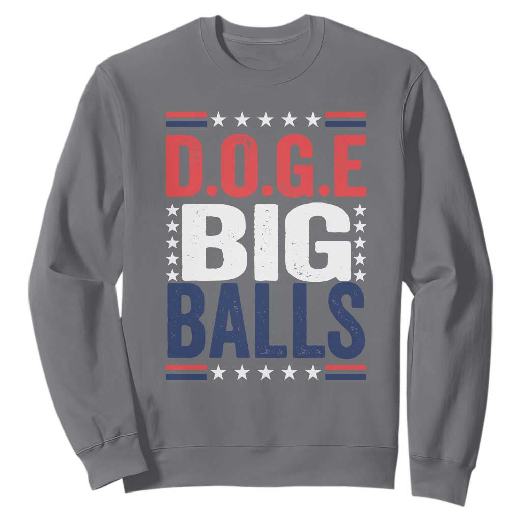 Funny DOGE Big Balls Sweatshirt Harry Bolz Meme TS11 Charcoal Print Your Wear