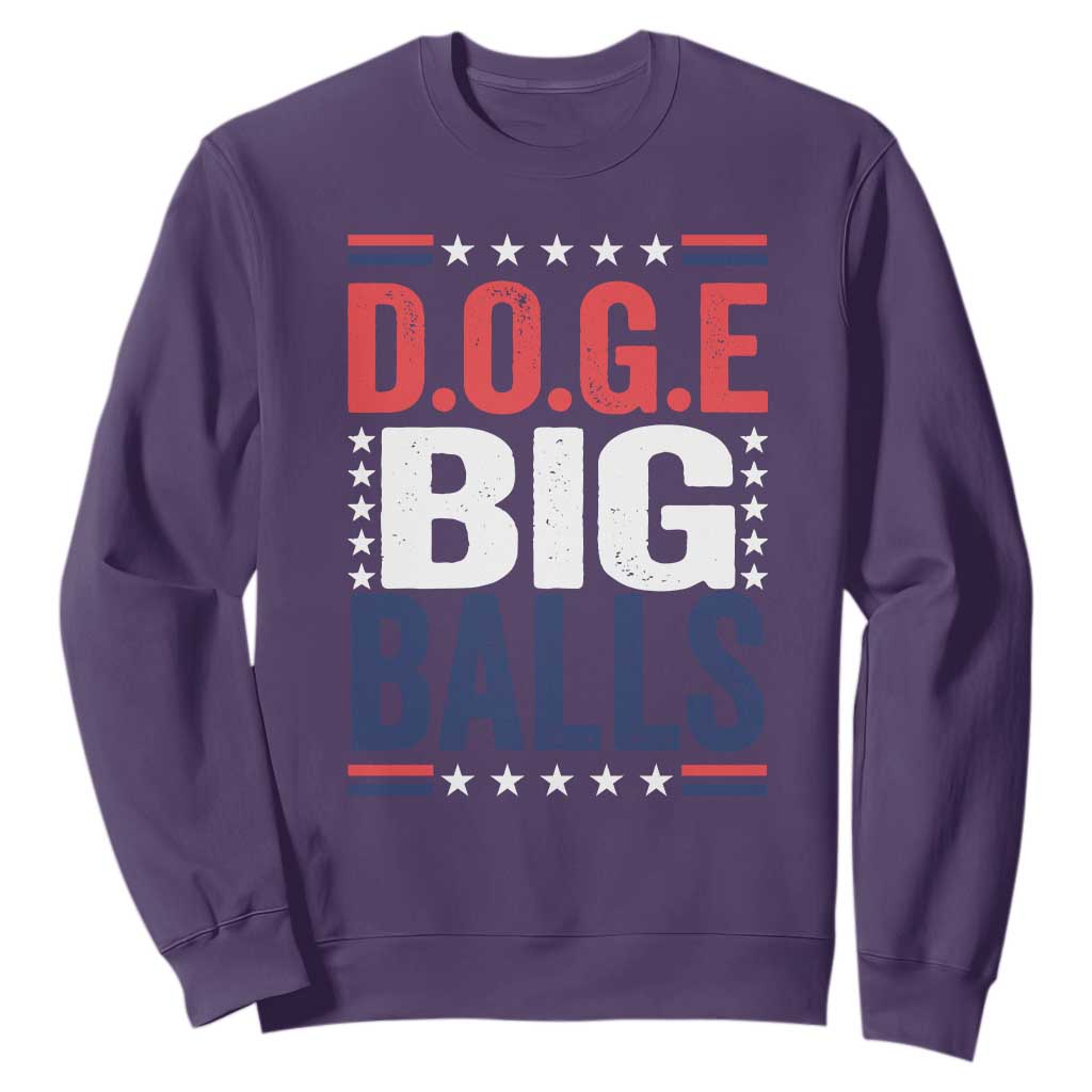 Funny DOGE Big Balls Sweatshirt Harry Bolz Meme TS11 Purple Print Your Wear