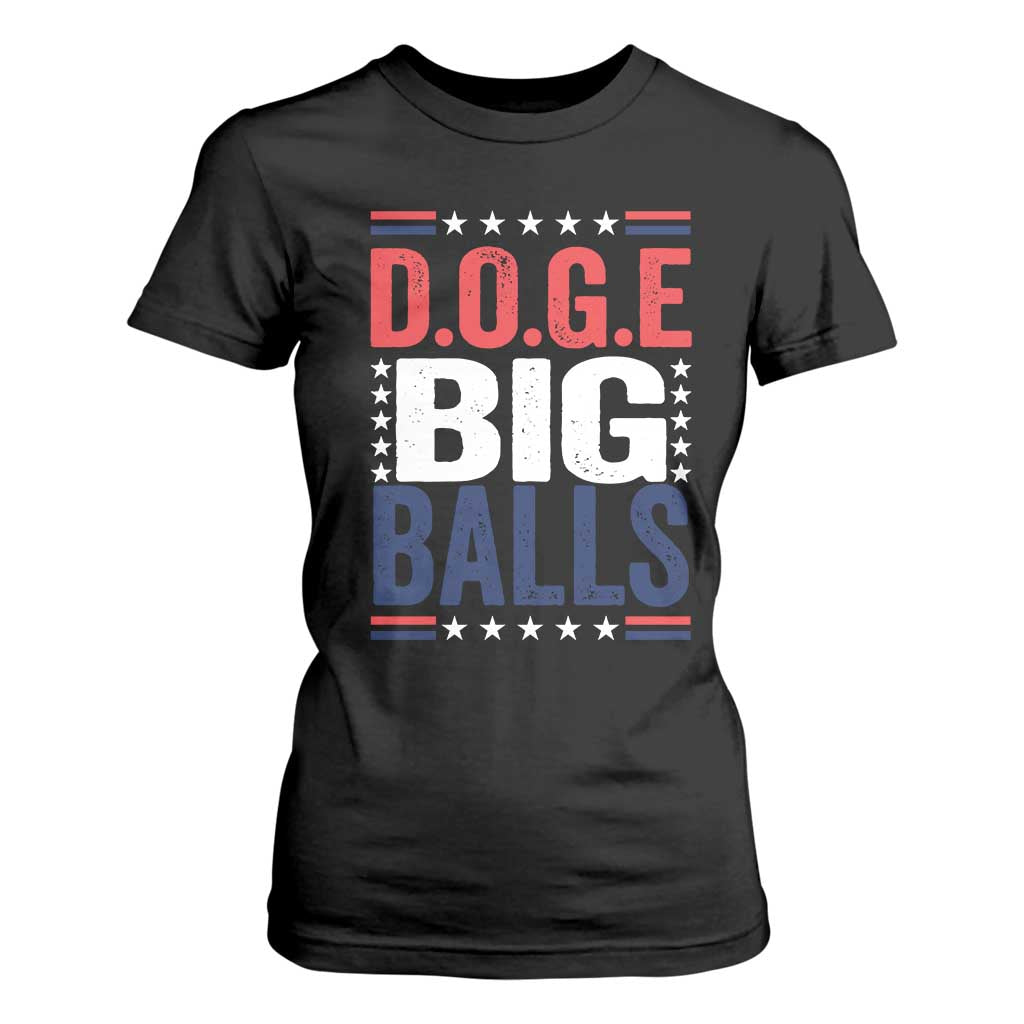 Funny DOGE Big Balls T Shirt For Women Harry Bolz Meme TS11 Black Print Your Wear