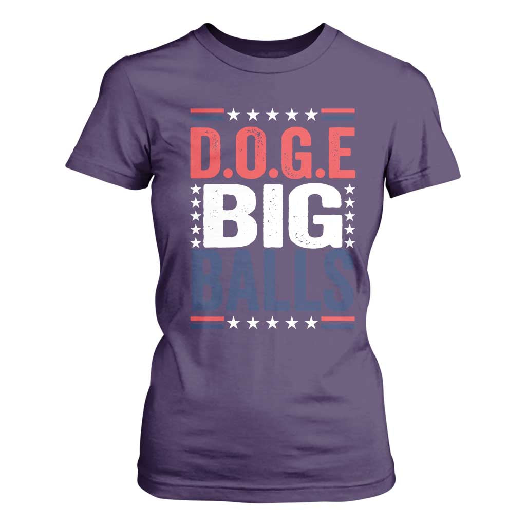 Funny DOGE Big Balls T Shirt For Women Harry Bolz Meme TS11 Purple Print Your Wear