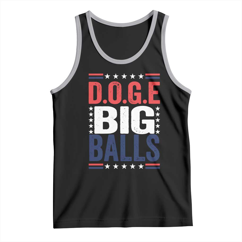 Gunny DOGE Big Balls Tank Top Harry Bolz Meme TS11 Black Athletic Heather Print Your Wear