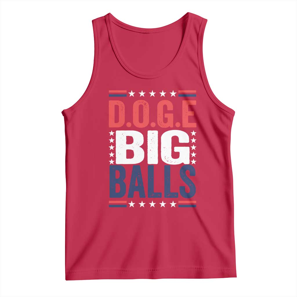 Gunny DOGE Big Balls Tank Top Harry Bolz Meme TS11 Red Print Your Wear