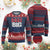 Funny DOGE Big Balls Knit Sweatshirt Harry Bolz Meme TS11 Burgundy Print Your Wear