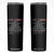 Funny Trump Supporter Skinny Tumbler Not Sorry For Voting For Trump Believing America Is Great TS11 Black Print Your Wear