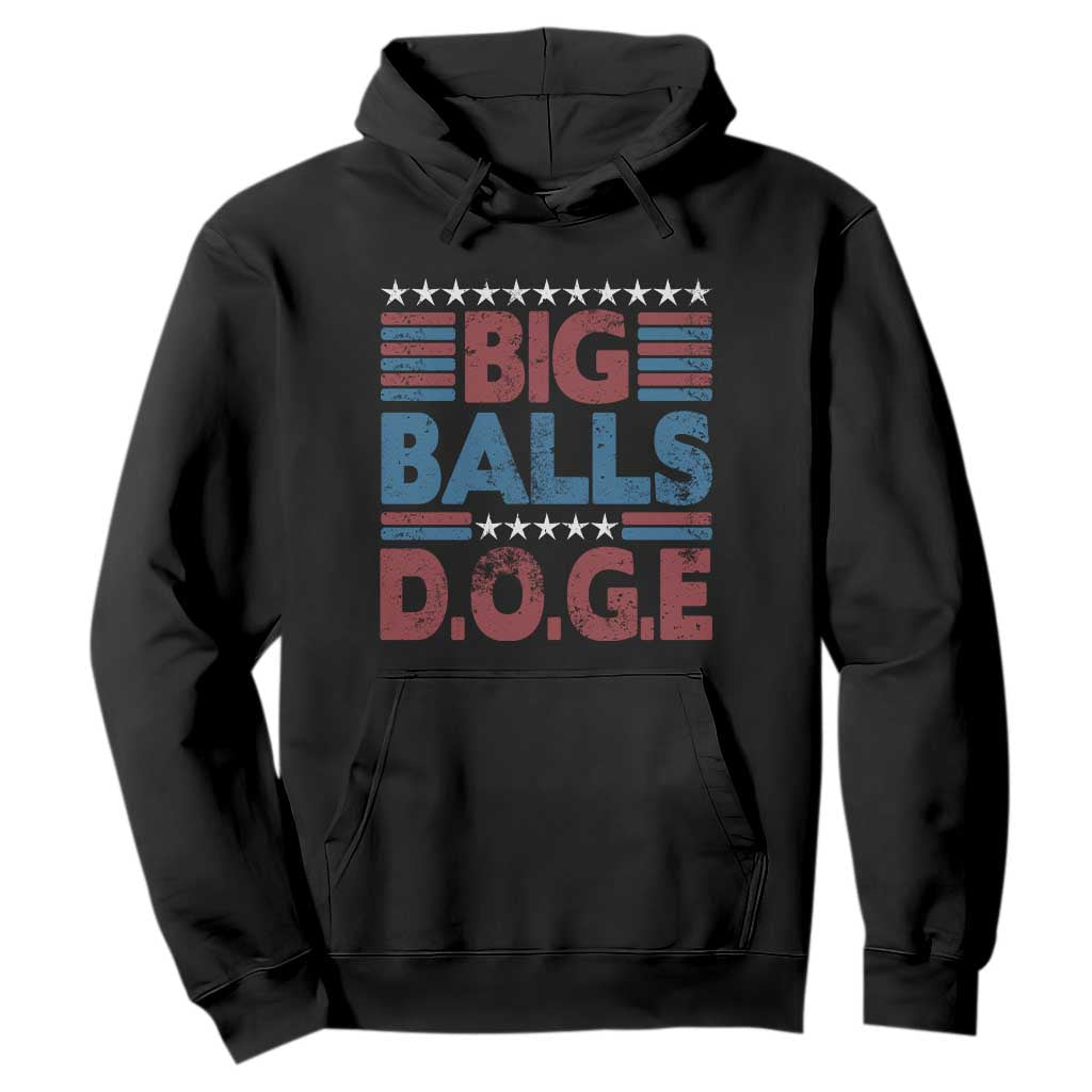Funny DOGE Big Balls Hoodie Harry Bolz Meme Vintage Stripes TS11 Black Print Your Wear