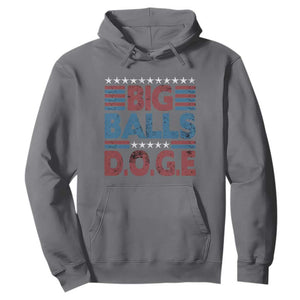 Funny DOGE Big Balls Hoodie Harry Bolz Meme Vintage Stripes TS11 Charcoal Print Your Wear