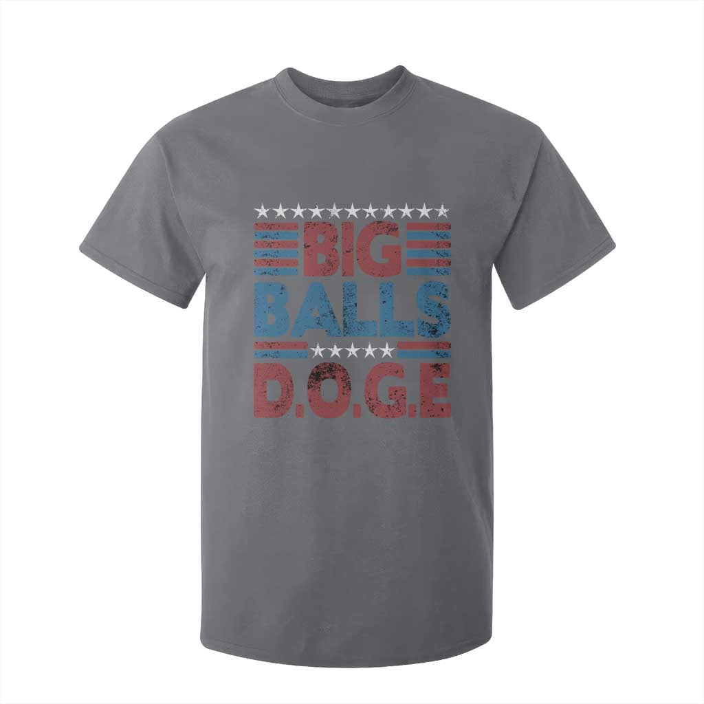 Funny DOGE Big Balls T Shirt For Kid Harry Bolz Meme Vintage Stripes TS11 Charcoal Print Your Wear