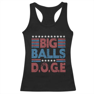Funny DOGE Big Balls Racerback Tank Top Harry Bolz Meme Vintage Stripes TS11 Black Print Your Wear