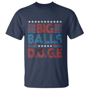 Funny DOGE Big Balls T Shirt Harry Bolz Meme Vintage Stripes TS11 Navy Print Your Wear