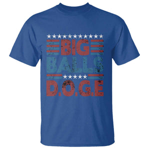 Funny DOGE Big Balls T Shirt Harry Bolz Meme Vintage Stripes TS11 Royal Blue Print Your Wear