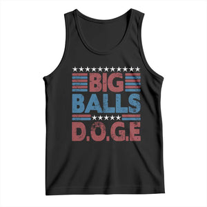 Funny DOGE Big Balls Tank Top Harry Bolz Meme Vintage Stripes TS11 Black Print Your Wear